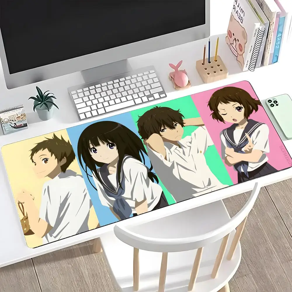 

Коврик для мыши H-hyouka, большой игровой коврик с защитой от скольжения, утолщенный, для компьютерной клавиатуры, стола, рабочего места