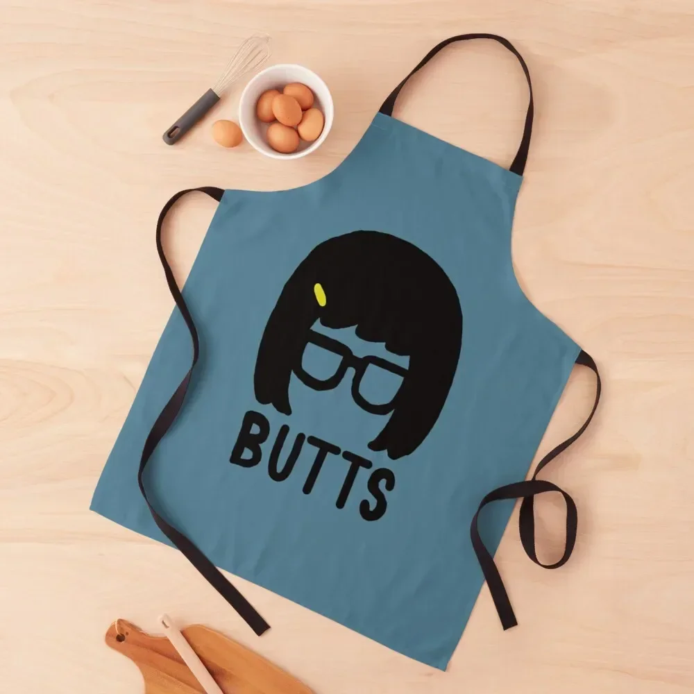 

Tina Butts Apron For Kitchen Women work ladies Apron