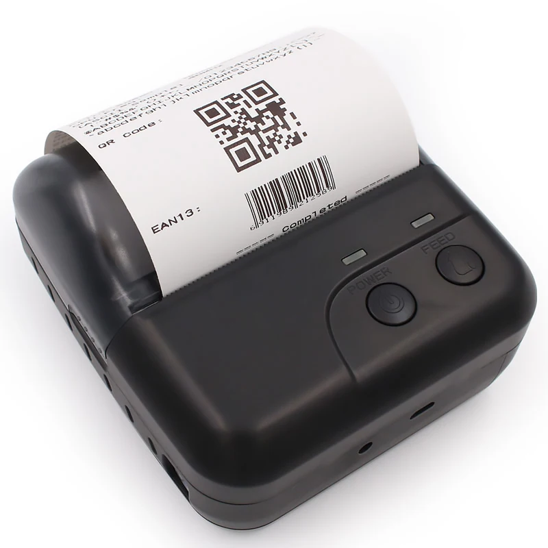 Printer Termal Bluetooth 80 mm YK-80HB Printer Resi Portabel untuk Restoran Supermarket POS