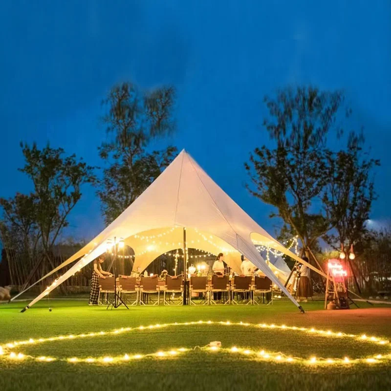 Рисунок 3 - Большая палатка с изображением паука и звезды