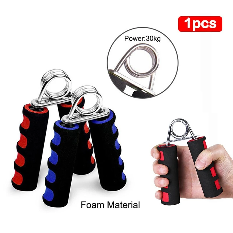 

1Pcs Spring Hand Grip Finger Strength Trainer Power Exerciser Sponge Forearm Strengthener Carpal Expander Sport Muscle Trainin