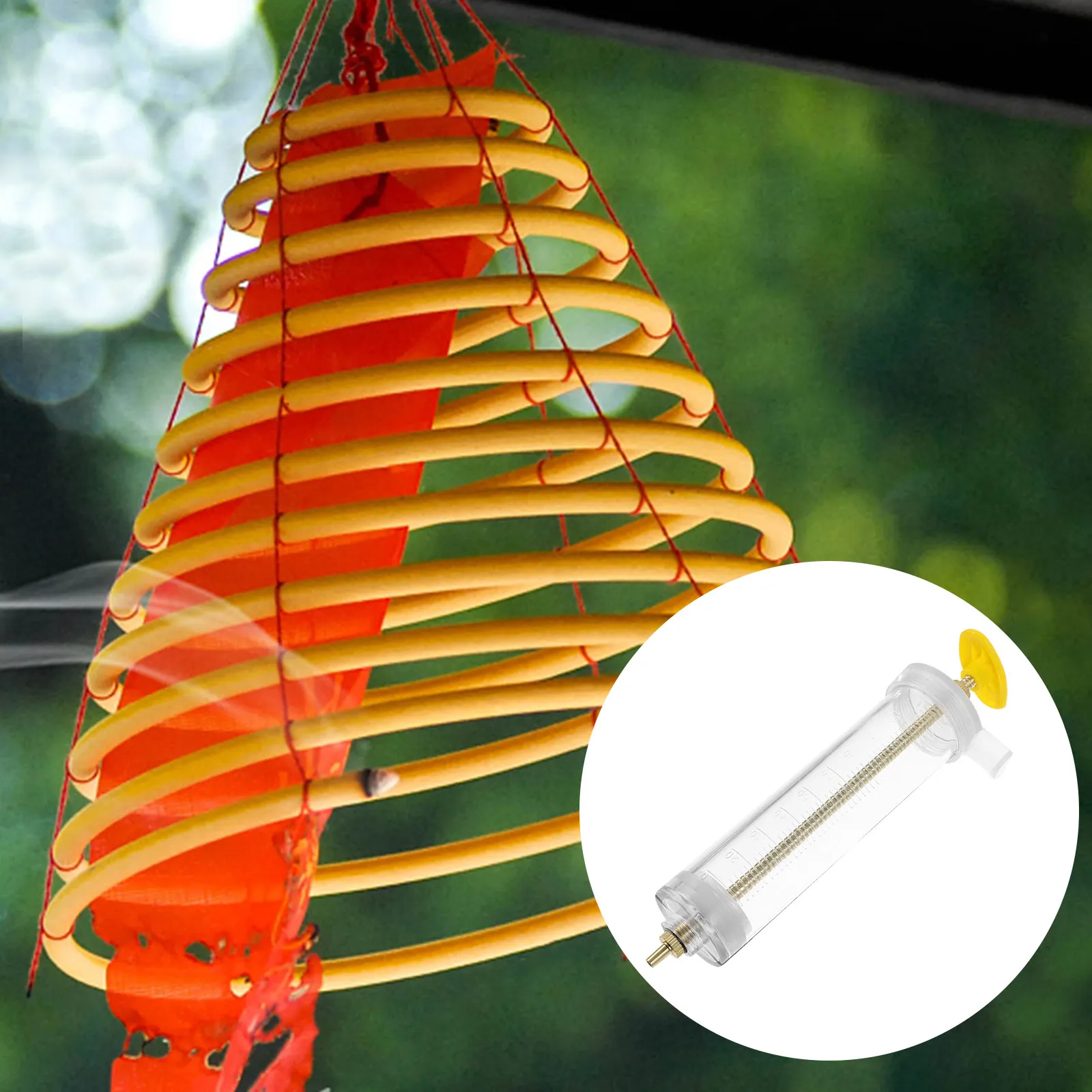 DIY Incense Coil Maker Extruder Tool with Precision Mold Copper Plastic Build Sturdy Long-Lasting Clear Tube Easy to Clean