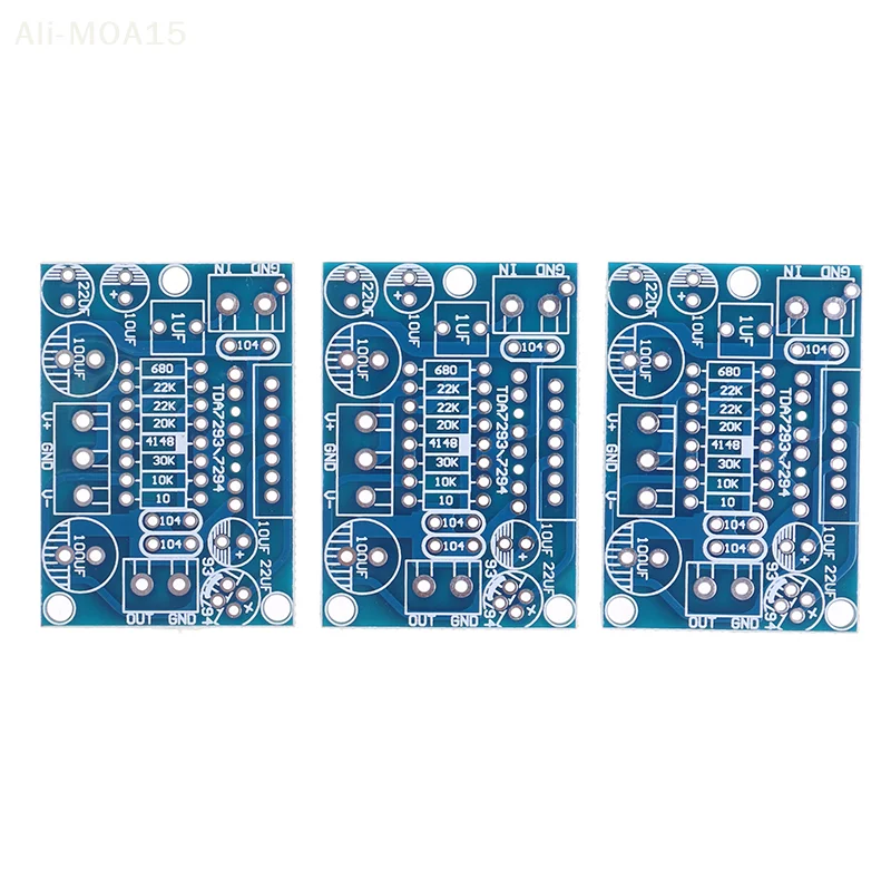 3 Pcs TDA7293/TDA7294 Mono Channel Amplifier Board Circuit PCB Bare Board