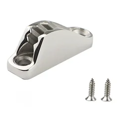 Sailing Rigging 316 Stainless Steel Clam/ Fairlead Cleat Polished Silver Sizes 3mm/6mm