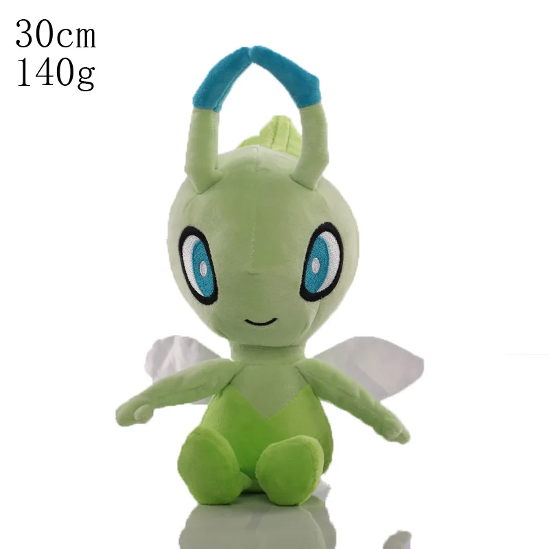 

Плюшевые игрушки Pokemon Pikachu Mew Jirachi Celebi Quilava Sprigatito Smoochum Elekid Peluche, игрушки для хобби, изысканный подарок