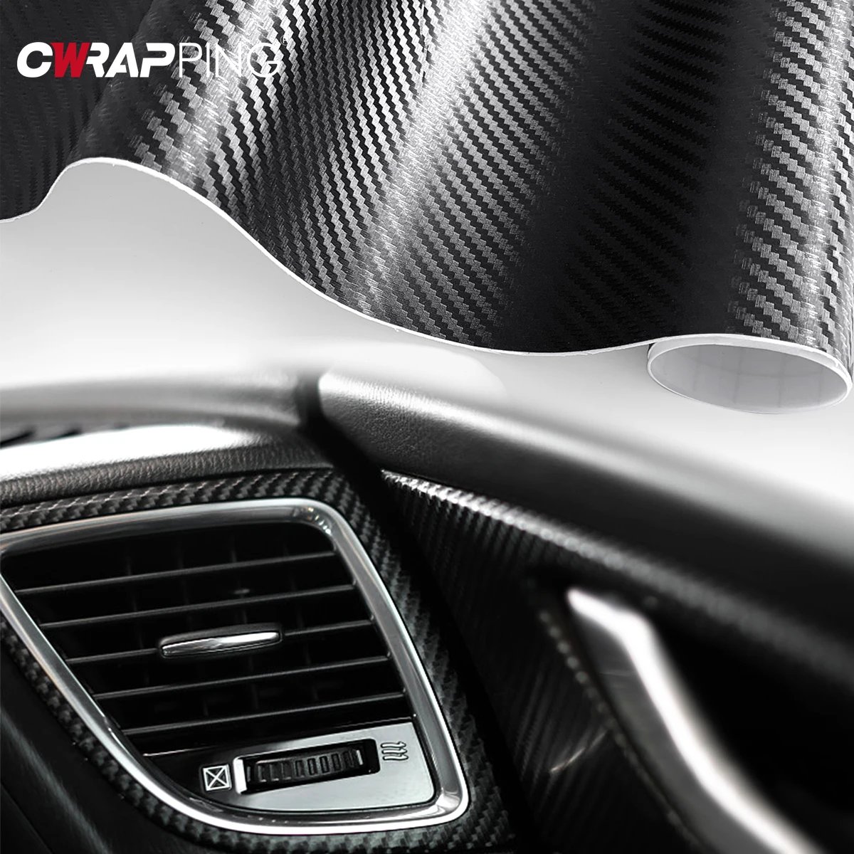 

Carbon Fiber Wrap Car Decals 150cmx200cm Automotive Sticker Exterior Car Stickers Decoration Decorating Vinyl Tuning Accessories