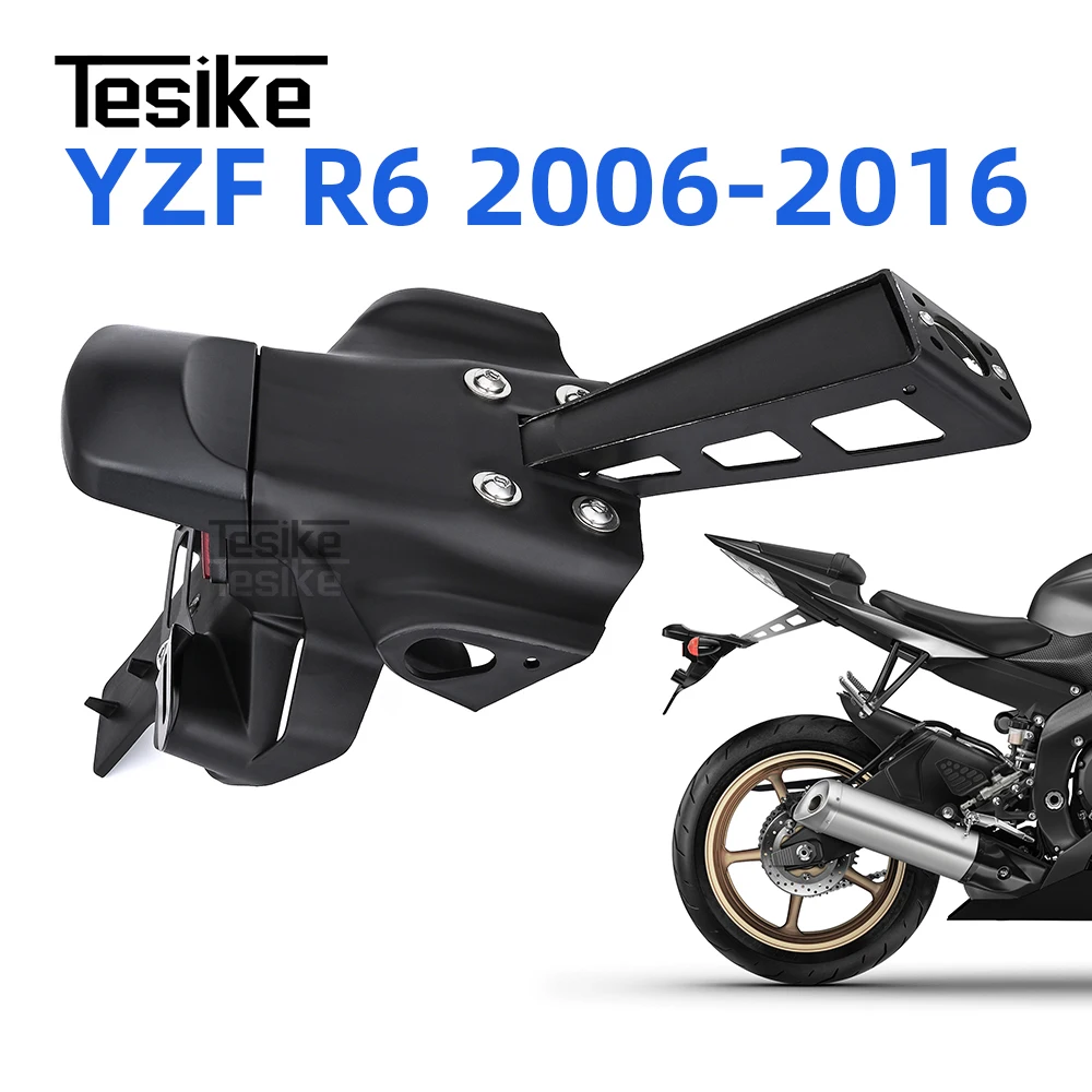 

Rear Tire Hugger Mudguard For Yamaha R6 600 2003-2016 Motorcycle Rear Fender License Plate Bracket YZF-R6 Fender