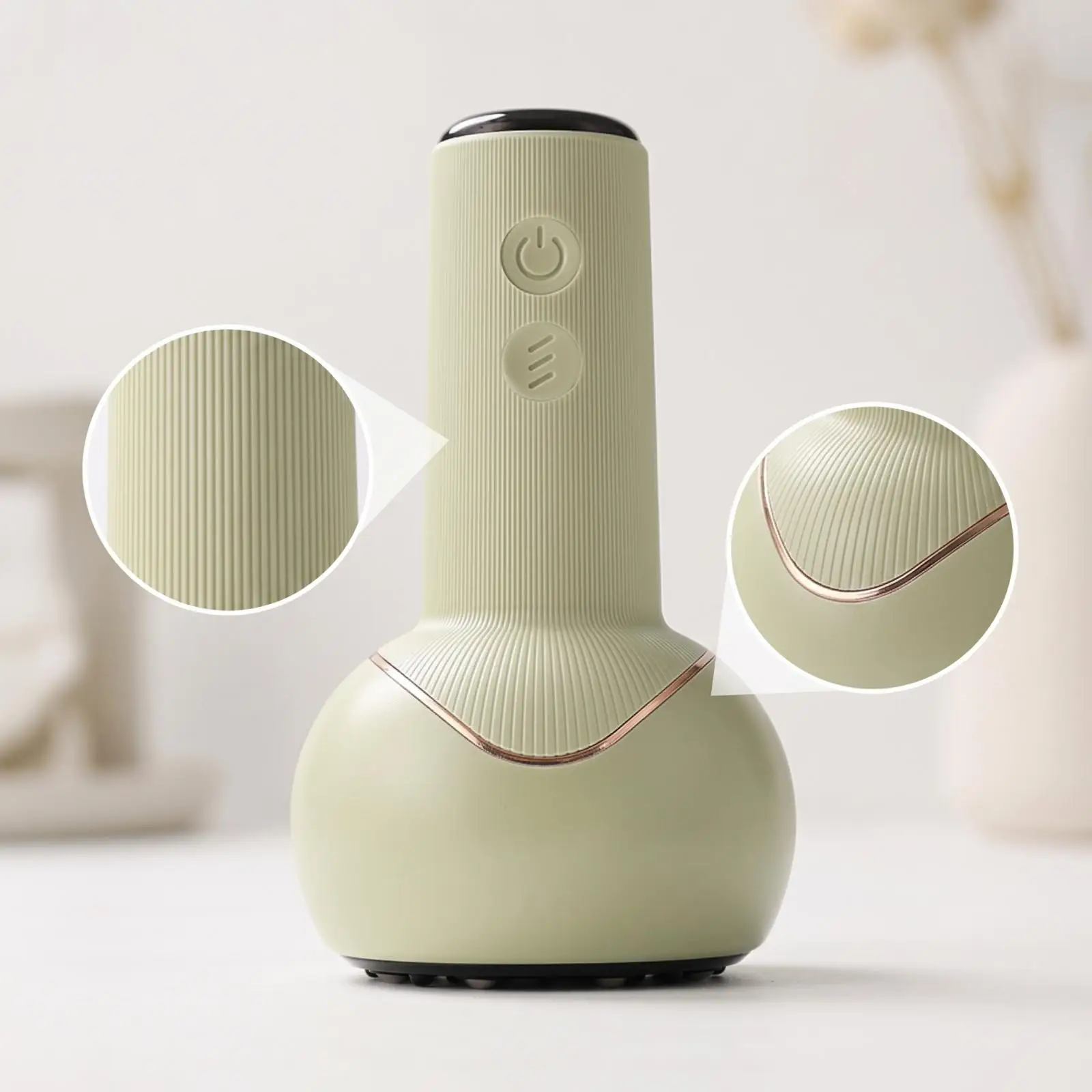 Electric Cupping Device Handheld Cupping Massager Deep Suction Scraping Massage Tool USB Powered for Recovery and Relief