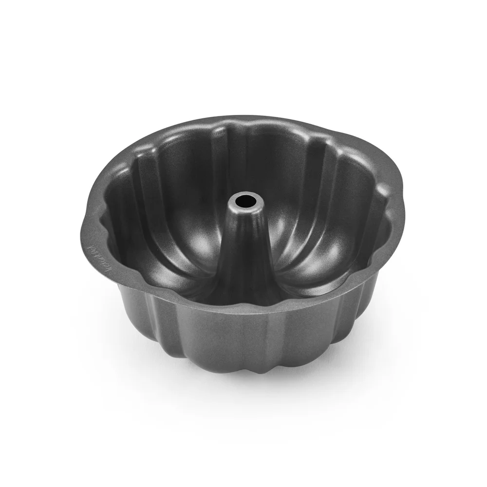 Official Non-Stick Fluted Cake Pan Gray