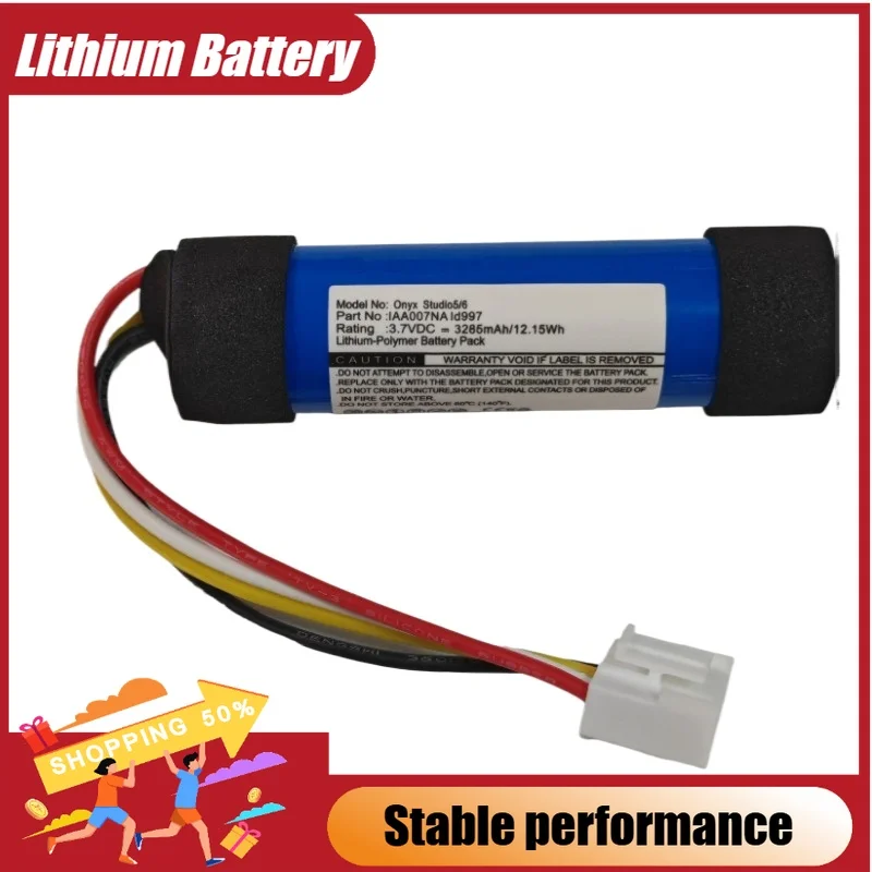 

3.7V 3285mAh IAA007NA Id997 Battery For Harman Kardon Onyx Studio 5 6 7 Bluetooth speaker Replacement Battery New High Quality
