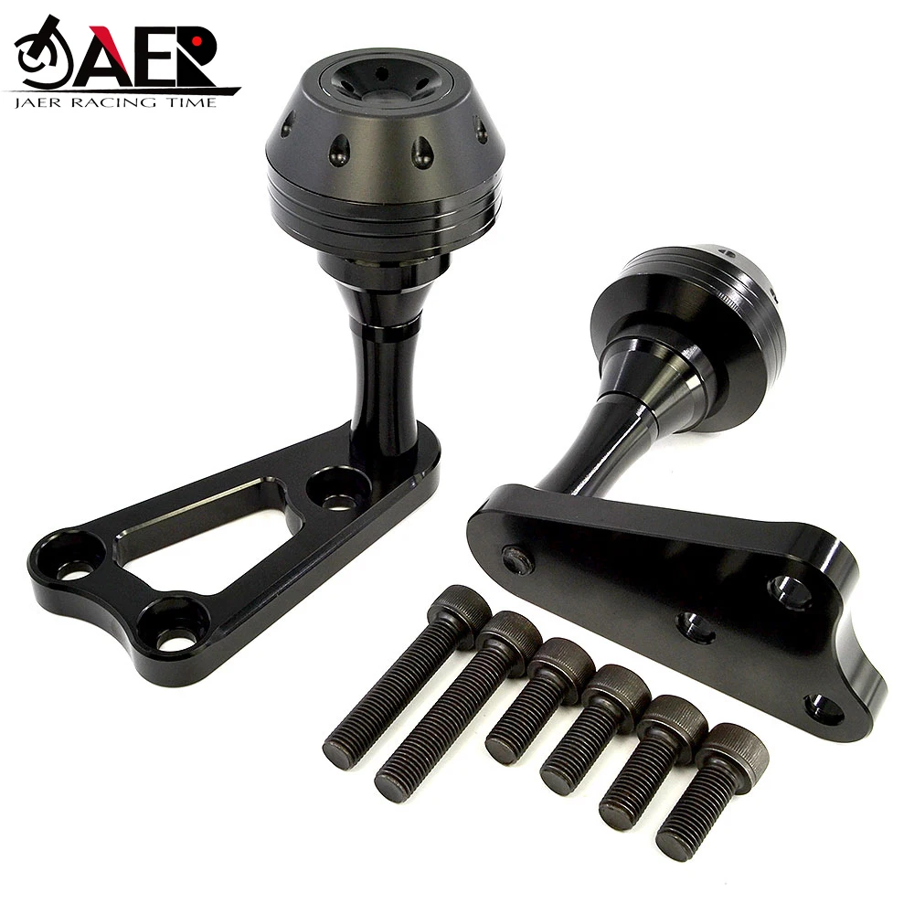 

Для Yamaha YZF R25 R3 ABS YZF-R3 YZF-R25 с ЧПУ левый и правый слайдер рамы защита от столкновений