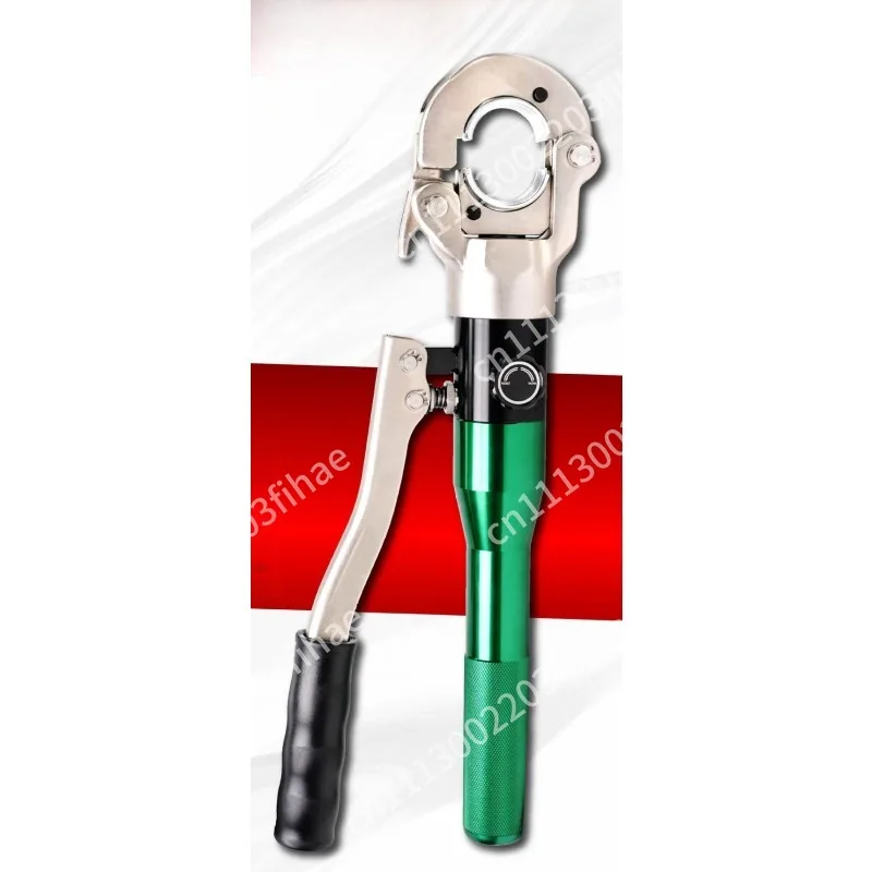 Aluminum manual hydraulic pipe pliers, stainless steel pipe aluminum-plastic crimping pliers American standard V + PEX + TH