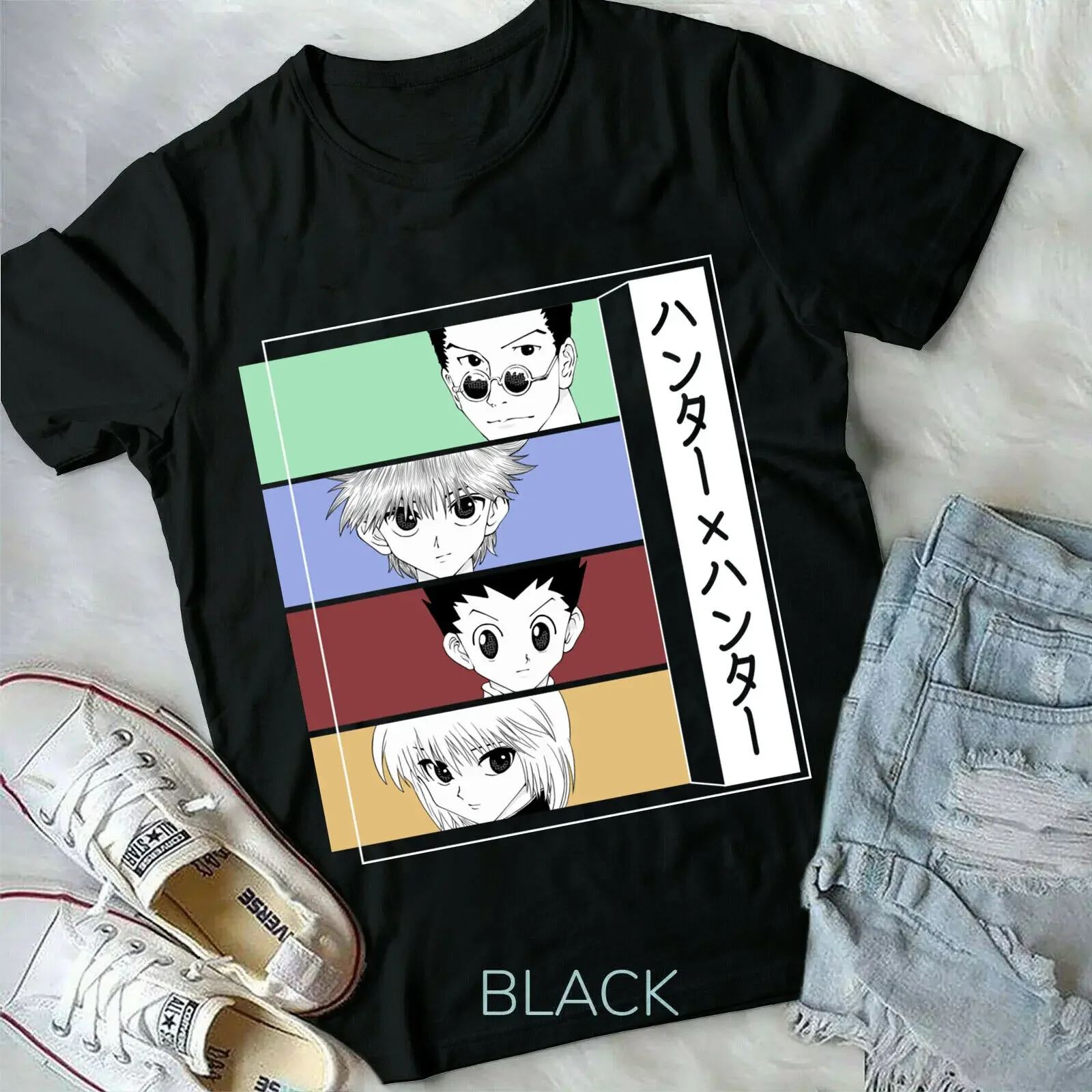 

Hunter X Hunter Gon Killua shirt Anime Manga,new Unisex T-Shirt Size S to 5XL