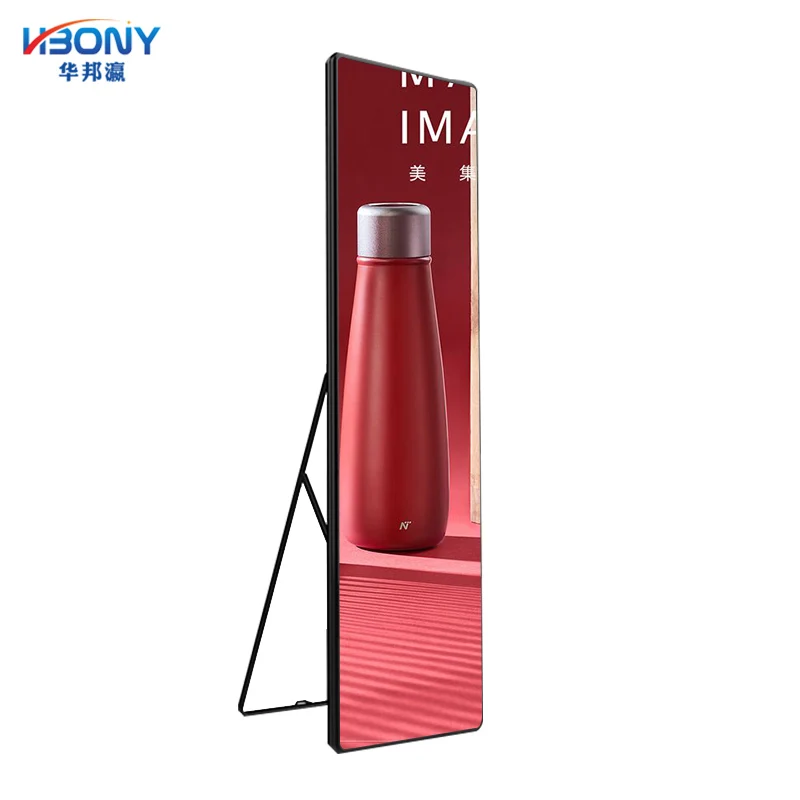 

Customized Indoor Application Led Freestanding Advertising Digital Signage and Displays With Wifi,Speaker,Google,Broswer