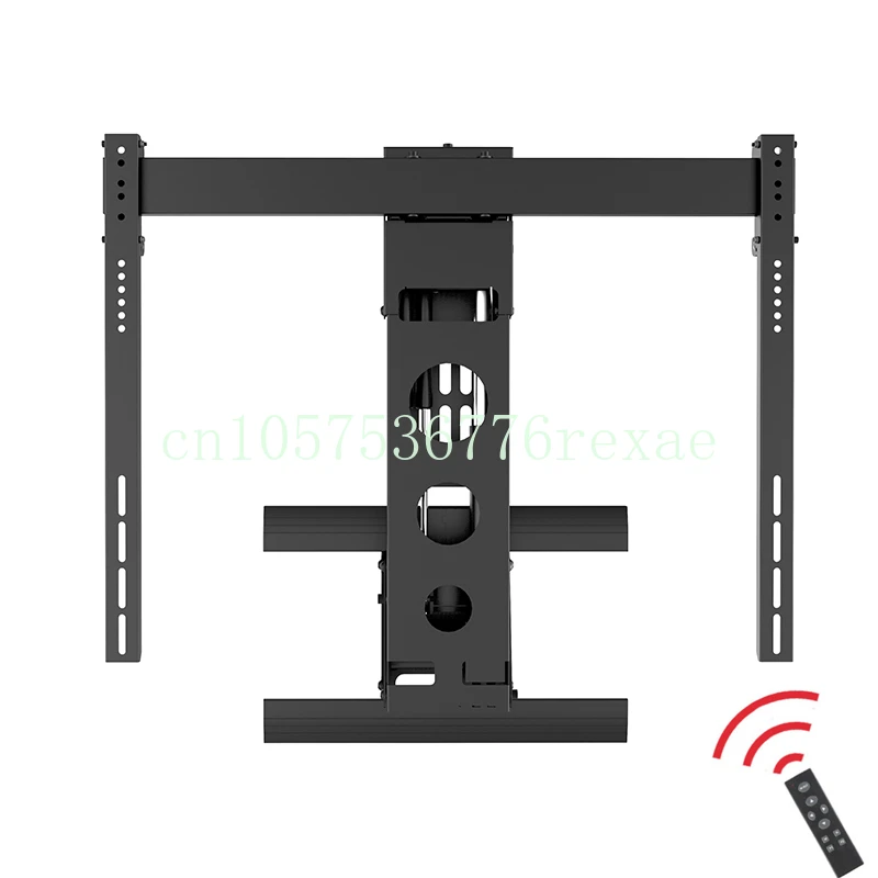 Control Fireplace TV Lift Mount Wall Bracket for 50''-100'' TV Motorized Mantel Mount Electric Retractable Remote