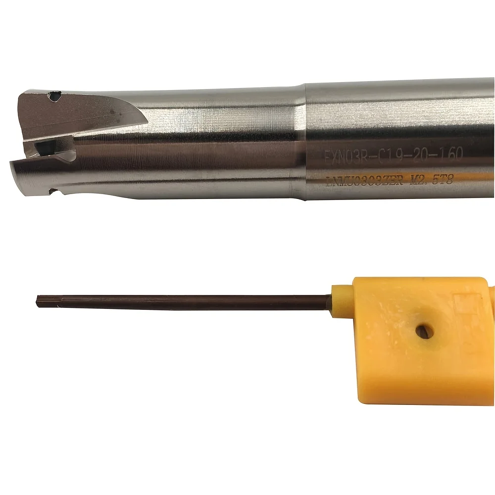 

EXN03R CNC milling cutter rod with large cutting depth fast feed and high efficiency,Install milling cutter insert LNMU0303