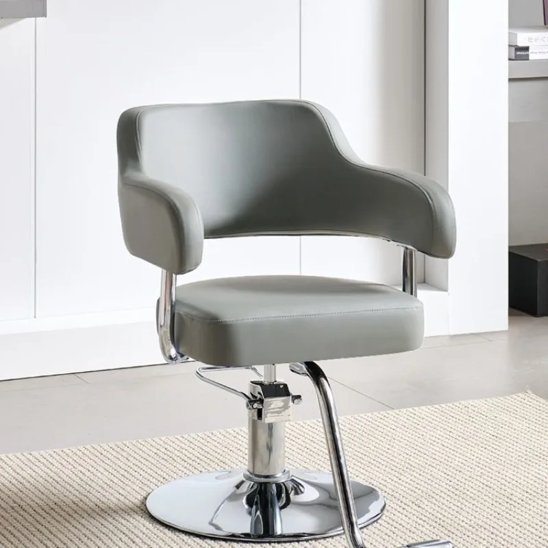 Elegante elegante barbeiro moda organizador beleza ergonômica cadeira de barbeiro estética confortável sillas minimalistas móveis