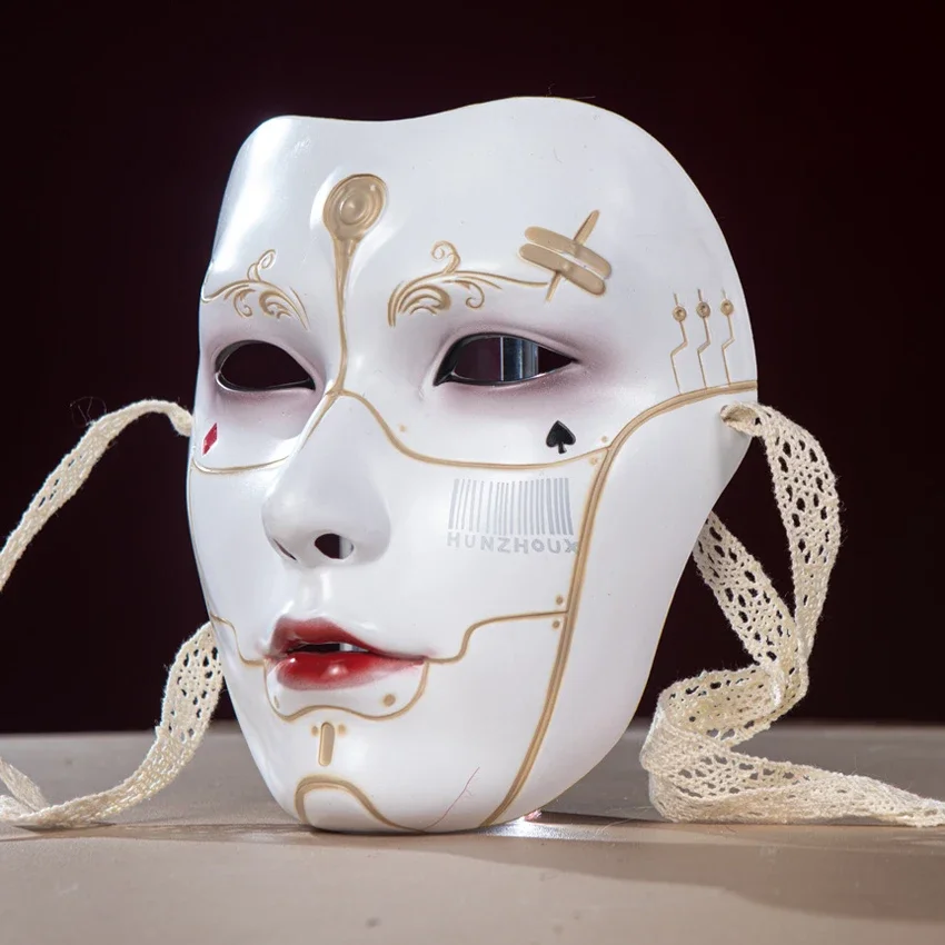 

Future Biomimetic Organisms Code Mask Mechanical Killer Masque Halloween Cosplay mask