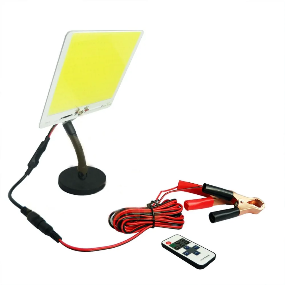 100W LED Camp Light DC12V with Remote Controller Magnet Holder Outdoor Fishing Lamp