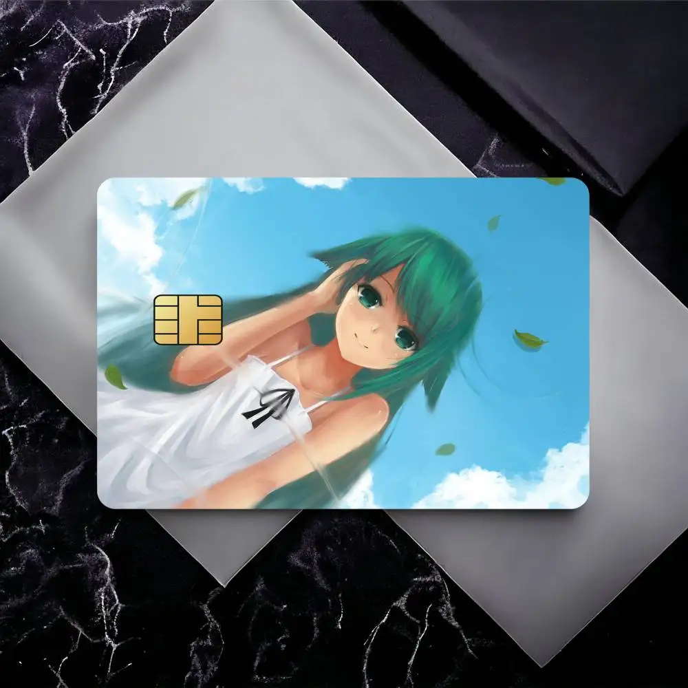 Game T-The Song Of Saya Bank Card Sticker Film Tape Skin For Credit Card Debit Card Waterproof Stickers