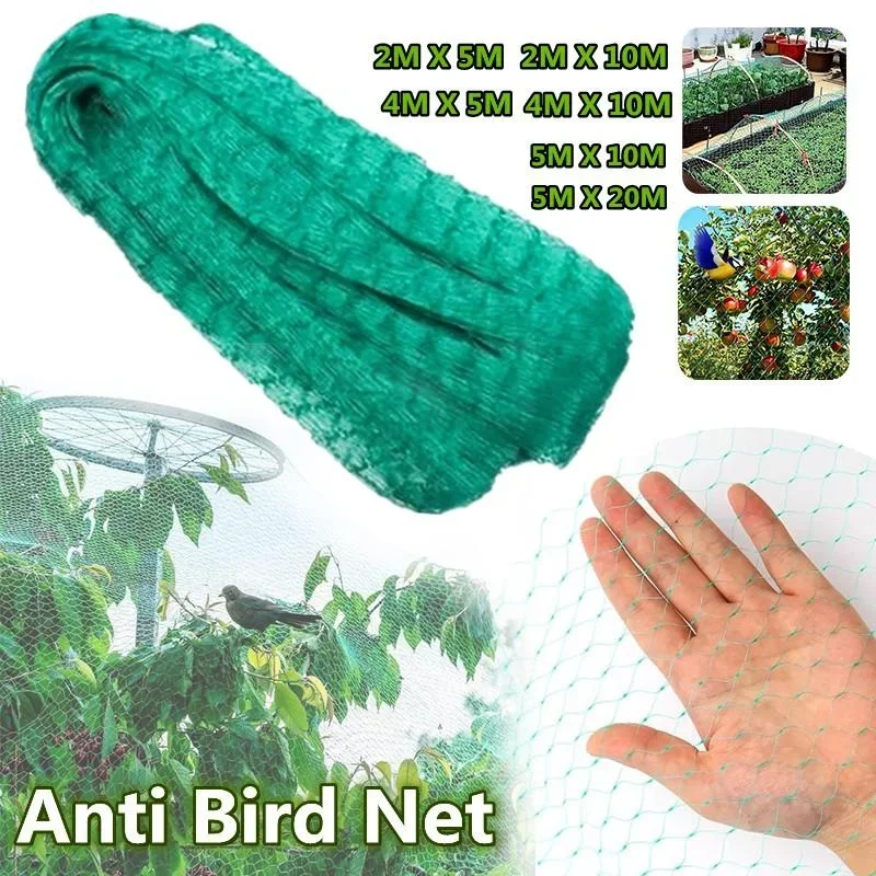 

6 Sizes Anti Bird Netting Deer Fence Garden Fence and Crops Protective Fencing Mesh Anti Bird Deer Cat Dog Chicken Net