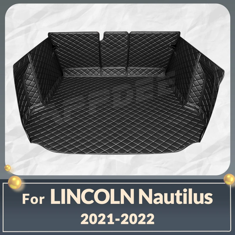 

Автомобильный коврик для багажника с полным покрытием для Lincoln NAUTILUS 2021 2022, автомобильная Накладка для багажника, подкладка для груза, защитные аксессуары для интерьера