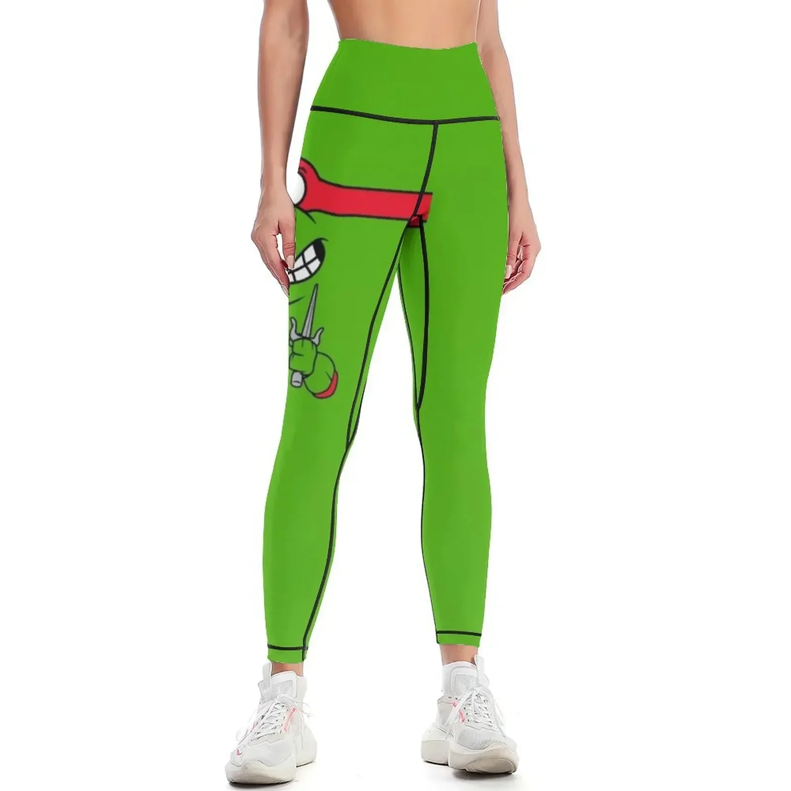 

Raph big head Leggings Sports pants woman sport set fitness set gym Women's sports Womens Leggings