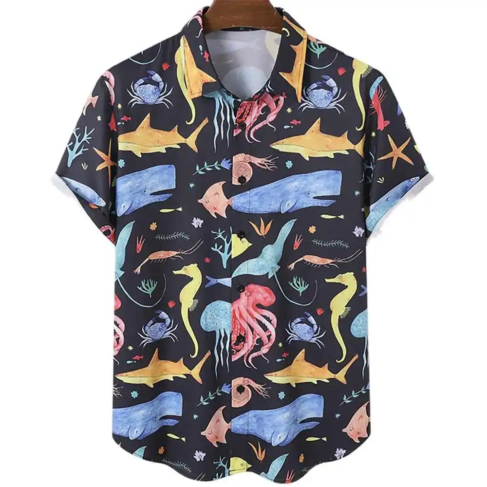 

Digital Print ort Sve Casual irt 3D Printed Ne Ice Sensation Cotton Youth Faion Summer Wear Comfortable Fit