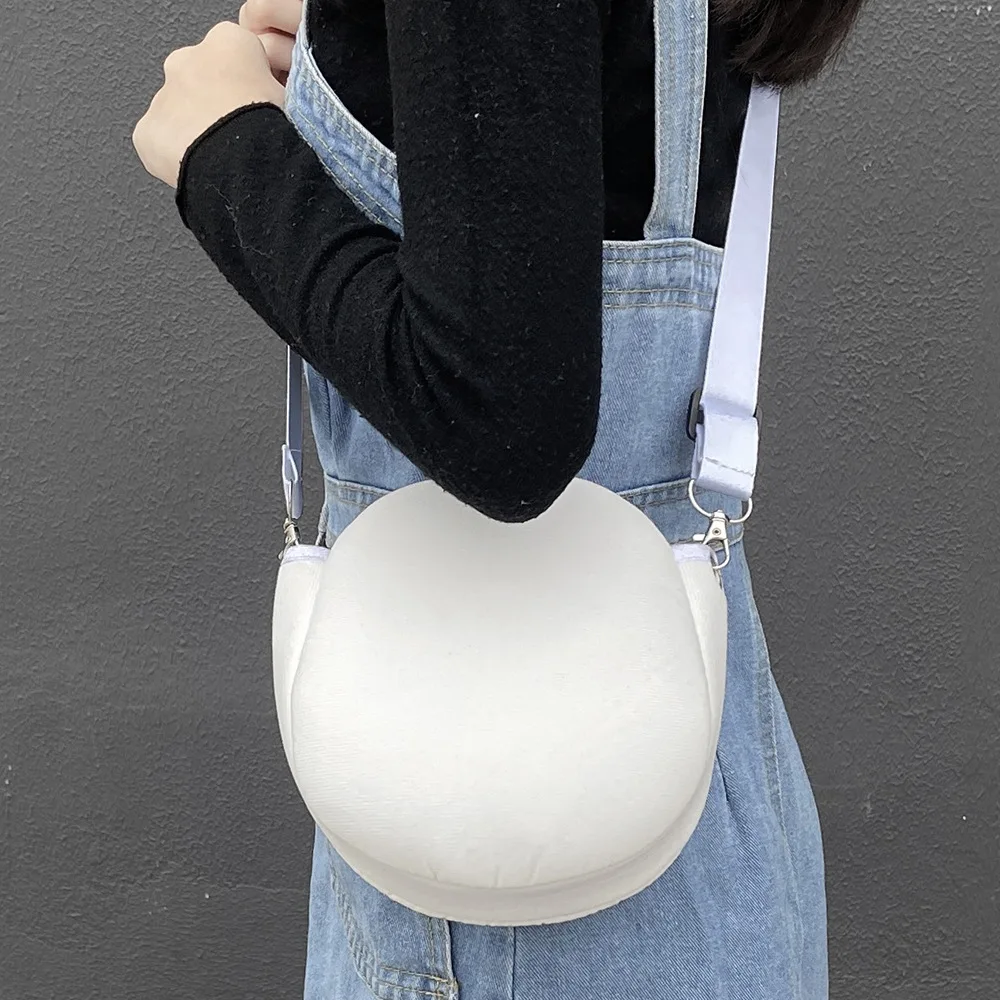 Sublimação em branco crossbody saco para crianças, balde de água criativo, bolsa de ombro, bolsa personalizada, saco de sorte infantil, ano novo