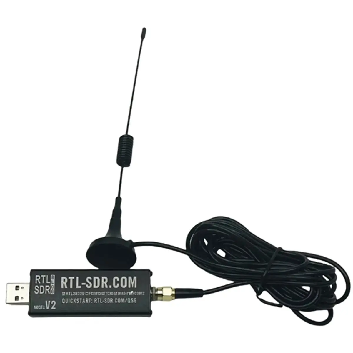 SDR-V2 FC0012 SDR-V2 Radio Receiver, RTL2832U Chip Receiver with FC0012 Tuner, Supports 22-948.6MHz Band