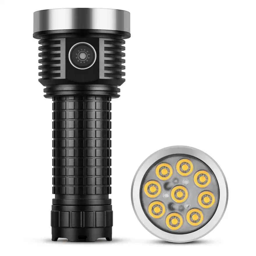 Haikelite H9 9*LH351D High CRI 10000 Lumens Powerful Flashlight