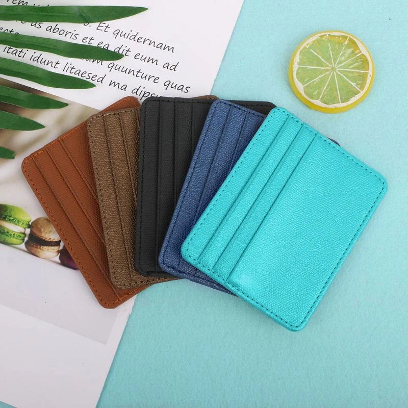Slim Wallet For Women Card Holder Coin Purse Credit Card Storage Pocket Ladies Mini Purse Accessory