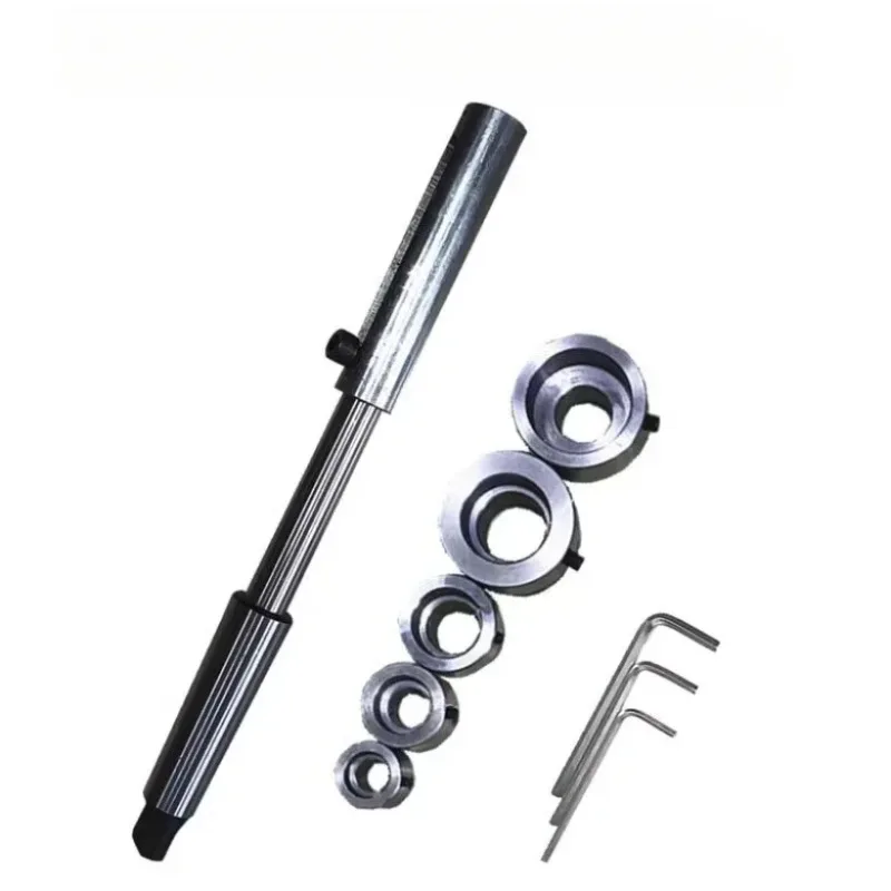 

MT2/3/4/5 Retractable Round Die Holder Lathe Threading Tool Taper Fixed Sleeve for Tapping Machine Lathe Milling Screw