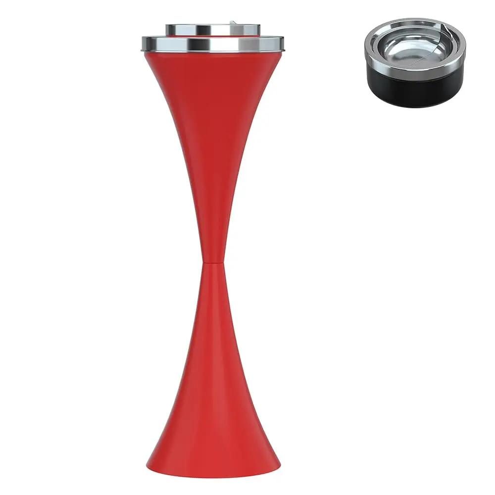 

Free ShippingFloor Standing Ashtray w/Detachable Cigar Container,Stainless Steel Cigarette Ash Tray,Outdoor Self-Cleaning Ash Ho