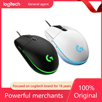 Logitech G102/G102 second generation wired gaming mouse RGB programming desktop