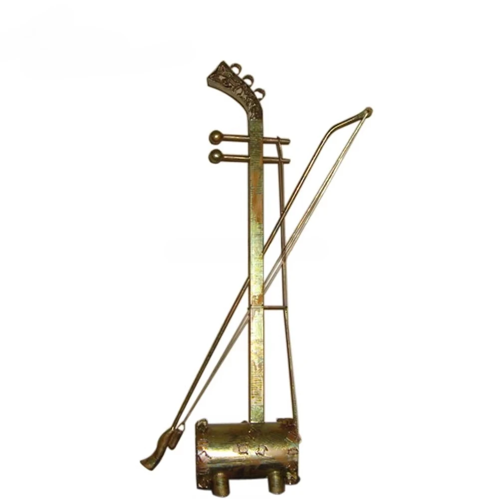 Violin music musical instrument iron sculpture statue