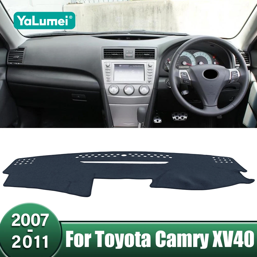 

Car Dashboard Cover Non-Slip Carpets Anti-UV Case Avoid Light Pads Accessories For Toyota Camry XV40 2007 2008 2009 2010 2011