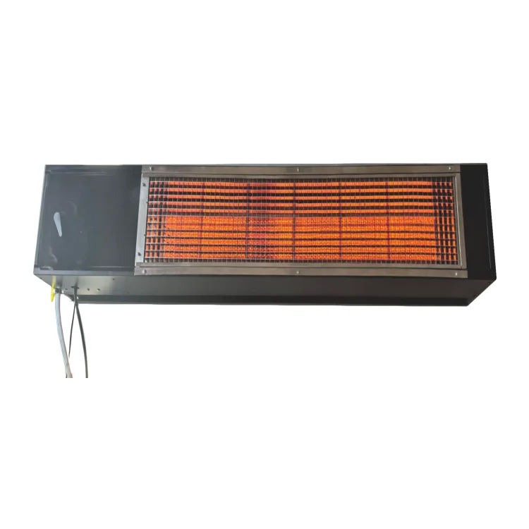 Black Outdoor Patio Garden Warehouse Infrared Heater Gas Saving