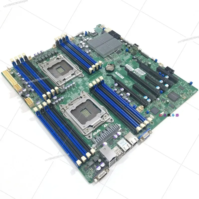 

X9Dr3-F 2011, двухсторонняя материнская плата X79 C602 Nvme, игровая более открытая основная установка для настольного компьютера