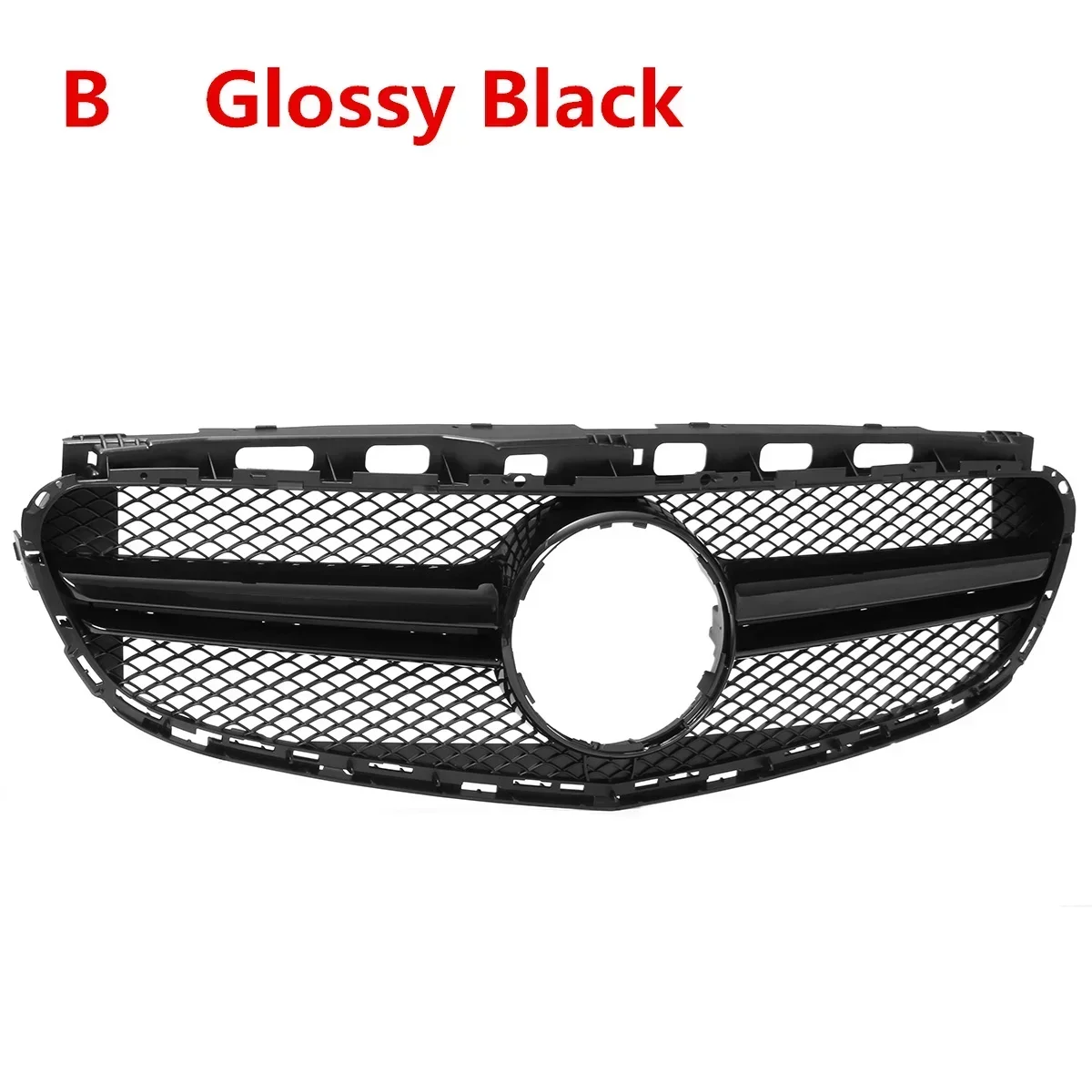 E63 Look Style W212 Grill Car Front Grill Grille For Mercedes For Benz W212 E Class E200 E250 E350 E550 2014 2015 2016 Body Kit