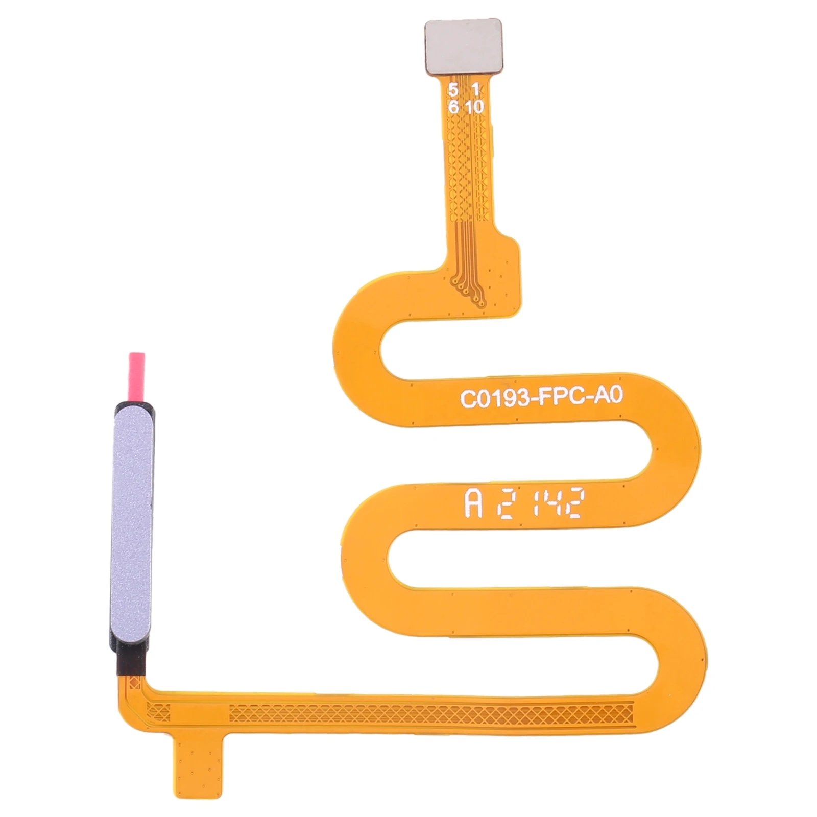 Original Fingerprint Sensor Flex Cable for Infinix Note 10 X693 Phone Flex Cable Repair Replacement Part