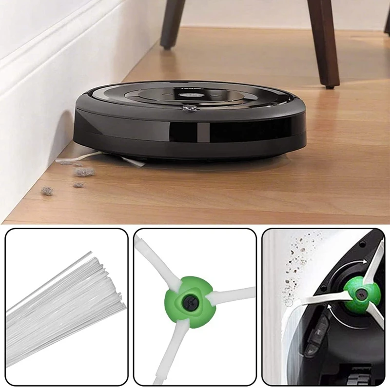 Dla Irobot Roomba E/I/J serii I7 I7 + I3 I3 + I4 I4 + I6 I6 + I8 I8 + J7 E5 E6 E7, główna szczotka boczna woreczki filtracyjne akcesoria części