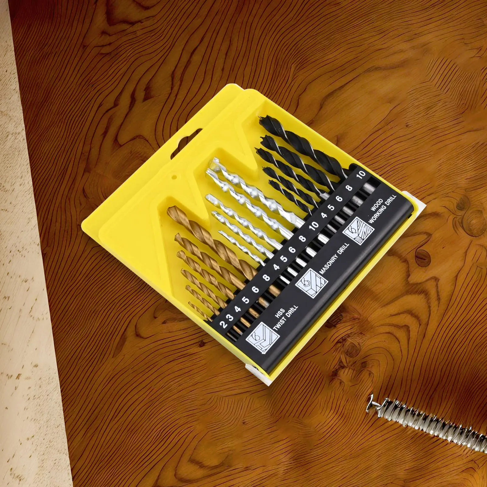 

Construction Concrete Drill Bit Set Fast Drilling Pinpoint Drilling Precise Double Cutting Edges Tear-free Holes For Bricks