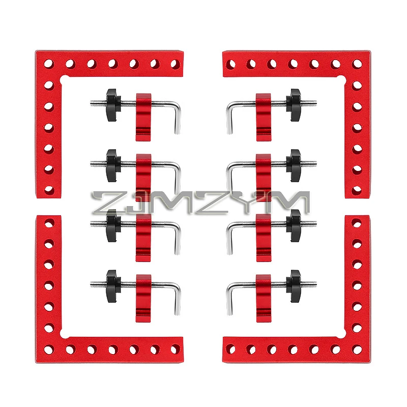 

90 Degree Positioning Squares Right Angle Clamps for Woodworking Corner Clamp Carpenter Clamping Tool for Cabinets