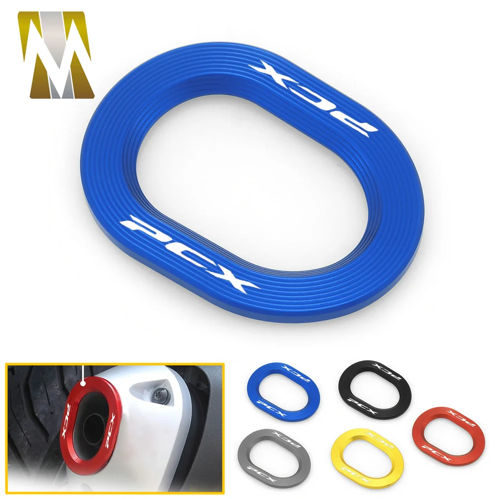 

For Honda PCX160 PCX 160 2021-2024 2025 Motorcycle Exhaust Pipe Protection Guard Cover Port Protective Accessories