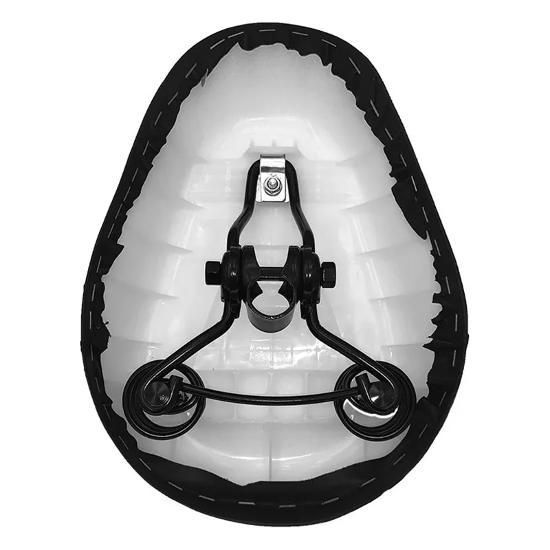 Verbreden Comfy Fiets Elektrische Fiets Sport Zadel Seat Pad Kussen Dual-Lente Elektrische Autostoel Batterij Autostoel Fiets zadel