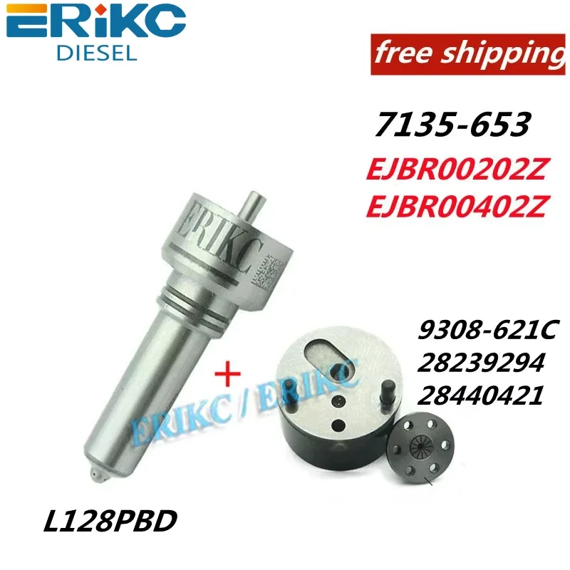 

ERIKC FREE Repair Kits 7135-653 Nozzle L128PBD 9308-621C 28239294 28440421 FOR Ford - Puma EJBR00202Z EJBR00402Z