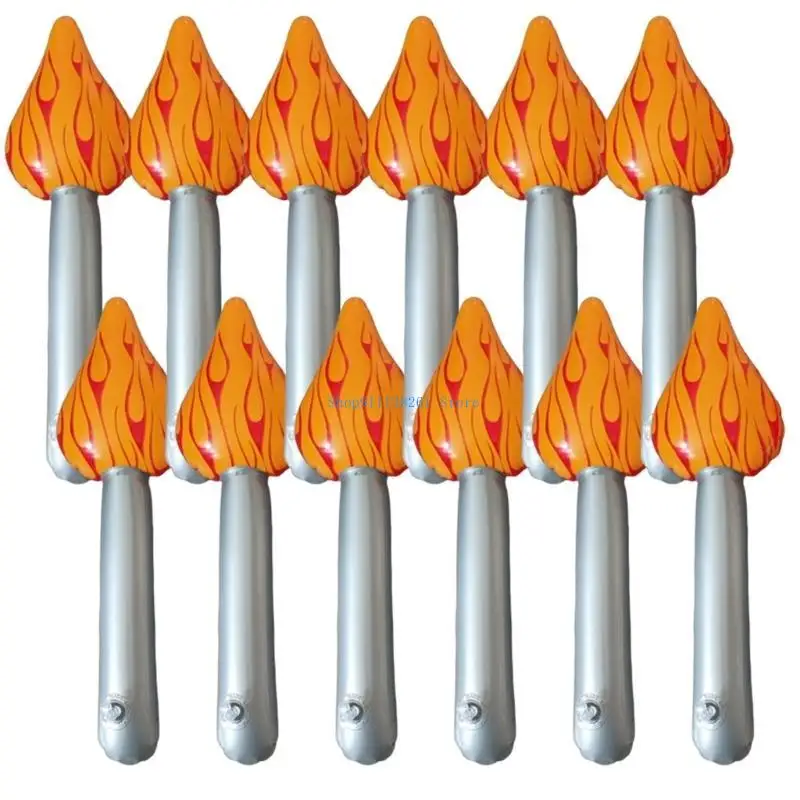

H05E Reusable Inflatable Party Torch PVC for Children Sports Event Shows