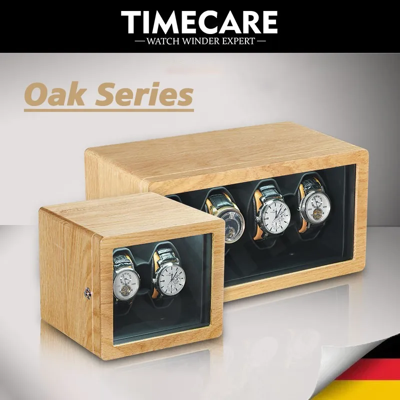 

TIMECAREOak Shaking Watch Automatic Winding Box Mechanical Watch Transducer