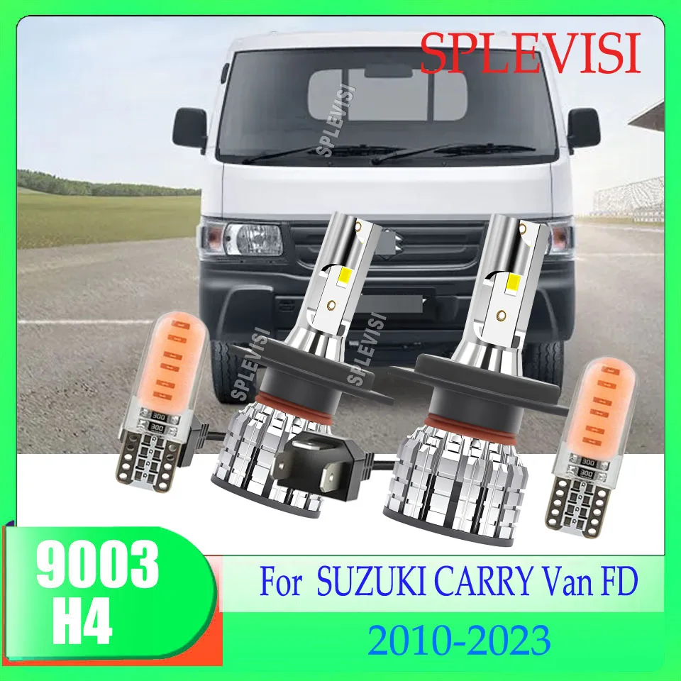 

H4 9003 LED Headlight Bulbs High Low Beam - Top Quality Materials Long Lifespan For SUZUKI CARRY Van FD 2010 2011 2012 2013-2023